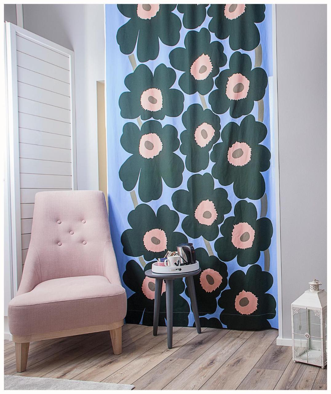 Crystal Arctic Suites Rovaniemi Dış mekan fotoğraf Marimekko curtain